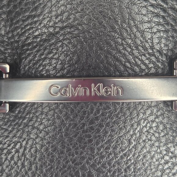 Calvin Klein Men's Otilis Casual Slip-On Black Logo Loafers - Picture 6 of 6